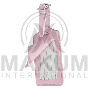 Etiqueta de Equipaje de Cuero Genuino para Maletas y Bolsas de Viaje, Etiqueta de Equipaje Personalizada de Alta Calidad y Ecológica - Product Image 4