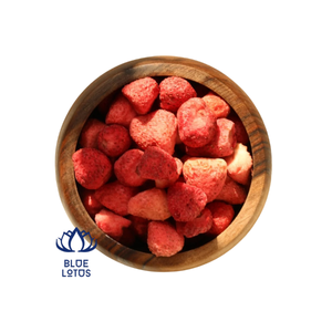 Tranches de fraises lyophilisées écologiques de haute qualité |   Approvisionnement durable, riches en fibres et à saveur naturelle - Product Image 1