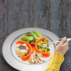 Platos de Comedor Infantiles de Acero Inoxidable, Ecológicos, Aptos para Lavavajillas, No Tóxicos, para Niños - Product Image 3