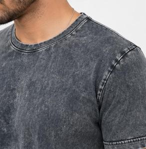 Camiseta Casual de Punto para Hombre, Cuello Redondo, Manga Corta, Corte Regular, Color Sólido, 100% Algodón Jersey - Product Image 6