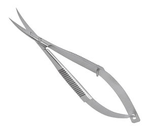 Tijeras Multiusos Hechas a Mano, Ecológicas, de Lujo, Microcurvadas, de Acero Inoxidable Premium, Antiestáticas, Duraderas y Ligeras para Cejas - Product Image 1