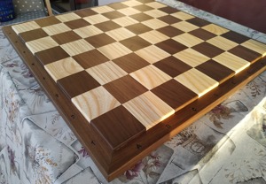 Jeu d'échecs en bois de luxe, échiquier en bois personnalisé de haute qualité, jeux d'échecs standard, ensemble de décoration de table, échiquier sculpté de style antique - Product Image 5