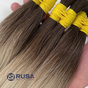 Cabello Vietnamita al por Mayor, Liso, Color Ombre, Textura y Longitud Personalizables, de 10 a 34 Pulgadas, Alta Calidad de Fábrica - Product Image 1