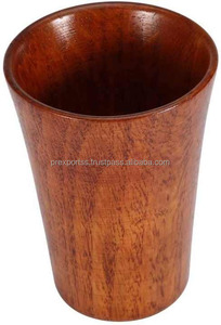Vaso de agua Diseño Koi Taza de madera para beber agua Más vendidos Fiesta Ocasión Bebida Taza Hecho en India Hecho a mano - Product Image 4
