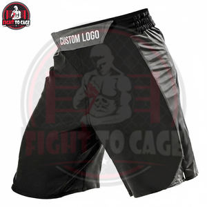 กางเกง MMA คุณภาพพรีเมียม เอวยางยืดใส่สบาย ทนทาน พิมพ์ลาย โพลีเอสเตอร์ 100% สำหรับฝึกซ้อมมวย-น้ำหนักเบา - Product Image 3