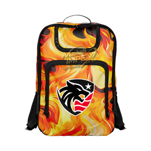 Mashadi IMPEX Ensemble de maillot sublimé avec imprimé flamme, débardeur, short, sac à dos, vêtements de sport unisexe pour adultes - Product Image 6