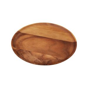 Modern Wooden Dinner <b>Plates</b> Set For Dining Room <b>Decoration</b> And Stylish Food Serving Experience - Product Image 2