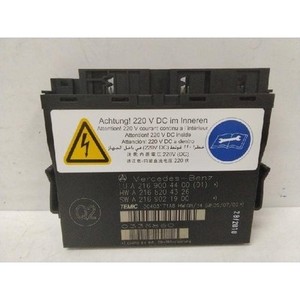 Module de commande d'occasion pour Classe S 2009-2013, référence OEM A2169004400 - Product Image 1