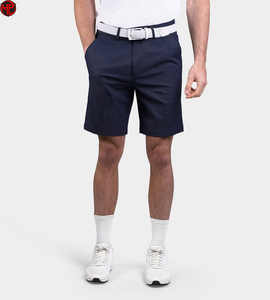Shorts de golf plissés extensibles pour hommes, shorts de tennis décontractés, taille mi-haute élastique, séchage rapide, vêtements de sport d'extérieur, logo personnalisé - Product Image 1