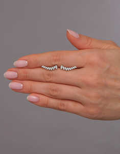 Pendientes de Diamantes Redondos Cultivados en Laboratorio, Color DEF, Claridad VS VVS, Oro Puro de 14K, Regalo de Aniversario para Mujer, Uso Diario - Product Image 4