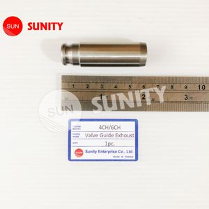Guide de soupape d'échappement TAIWAN SUNITY haute qualité 6CH pour pièces de moteur marin diesel Yanmar 6CH - Product Image 1