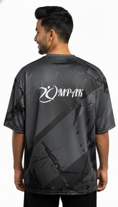 Camiseta de Hombre, Corte Regular, Sublimada, Poliéster/Algodón, Transpirable, de Secado Rápido, Estilo Casual, Urbana, Moderna, para Uso Diario - Product Image 4