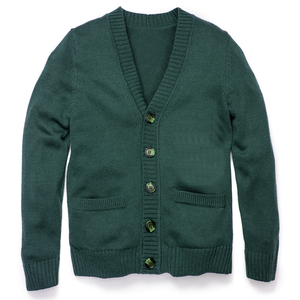 Suéter Cárdigan de Manga Larga para Hombre, Ropa de Invierno, Lana de Primera Calidad, Talla Grande, Antiarrugas, Cierre con Botones Delanteros, Suéter Informal - Product Image 1