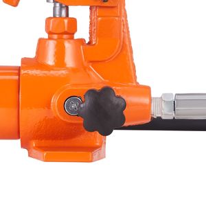 Kit di Riparazione Auto Porta Power da 10 Tonnellate con Pompa Idraulica e Cric Idraulico da 1,4 m, Strumento per Riparazione Telaio Curvo, Valigetta Porta Utensili - Product Image 6