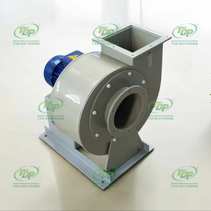Ventilador Centrífugo de PP con Motor Directo Anticorrosivo para Extracción de Gases Químicos 1000-2300 m3/h - Product Image 1