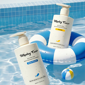 [Danaplan] WhaleyCare Bain, Shampooing et Après-shampooing Tout-en-un 300ml pour Enfants, Doux et Légèrement Acide, Corée - Product Image 3