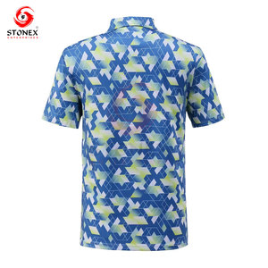 เสื้อเชิ้ตแขนสั้นผู้ชาย ผ้าโพลีเอสเตอร์ถัก สีพื้น เป็นมิตรกับสิ่งแวดล้อม ปรับแต่งลายพิมพ์ได้ คุณภาพสูง สไตล์ลำลอง - Product Image 2