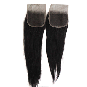 Realistas desde todos los ángulos: nuestros cierres de encaje de seda imitan la textura natural del cuero cabelludo para un aspecto verdaderamente convincente y sin costuras para uso diario. - Product Image 4