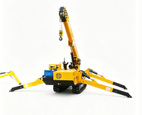 Grue araignée polyvalente 3T avec capacité de levage adaptable