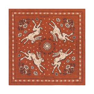 Fabricant de bandanas, bandana personnalisé 100% coton, côtés de 23 pouces, ourlets fins, bandanas carrés personnalisés 100% coton, design personnalisé - Product Image 1
