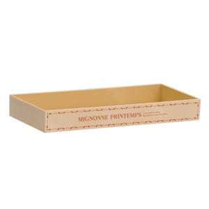 Bandeja de almacenamiento de madera poco profunda - Product Image 1