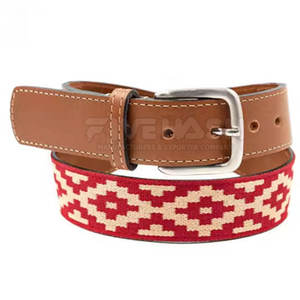 Cinturones de cuero de alta calidad con diseño de diferentes colores para hombre, a la venta en línea, cinturón de cuero tipo polo con tamaño personalizado. - Product Image 6