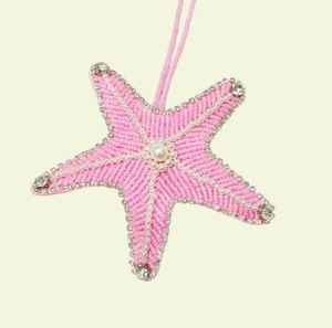 Breloques de sac brodées de perles de rocaille de qualité supérieure pour sacs à main – Design élégant de breloques de sac brodées de perles de rocaille - Product Image 2