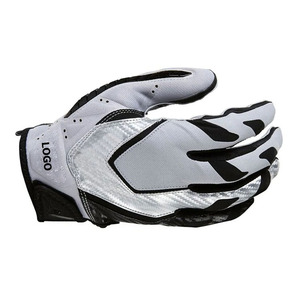 Top High Quality Prime Craft American Football Gloves Fully Sublimation Print Custom Logo Customized Color Custom Size Synthetic - Product Image 4