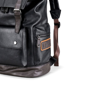 Mochila de Cuero para Hombre 2026, Venta Caliente, Precio al por Mayor, Logotipo Personalizado, Precio Económico, Mochila de Cuero para Portátil de Alta Calidad - Product Image 6