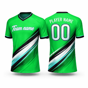 Maillot de football rétro personnalisé OEM pour hommes, vêtements de sport, chemises de football rayées, t-shirt polo, maillot de football rétro classique - Product Image 6
