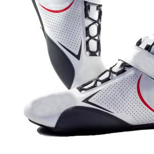 Bottes de course de karting légères à haute adhérence en cuir microfibre respirant de qualité supérieure pour sports motorisés OEM ODM Marque privée - Product Image 4
