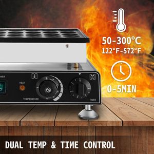 110V Mini olandese panettiere per Pancake 50 pezzi 1700W macchina elettrica per cialde antiaderente macchina per 1.8 pollici crêpe per frittelle - Product Image 4