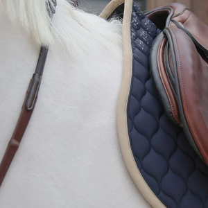 Customized Top Design Pad Stylish Equine Dressage Saddle Pads Custom Printing <b>Foam</b> <b>Padding</b> Cotton Fabric Horse Saddle Pads - Product Image 2