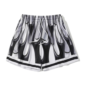 Pantalones Cortos Deportivos de Malla Estampados para Hombre de Alta Calidad, Transpirables, para Gimnasio, Fabricante OEM ODM, Venta al Por Mayor - Product Image 4