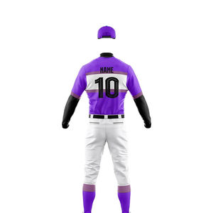 Nuevo Diseño de Uniforme de Béisbol para Equipo, de Alta Calidad para Entrenamiento, Uniformes de Béisbol al por Mayor - Product Image 5