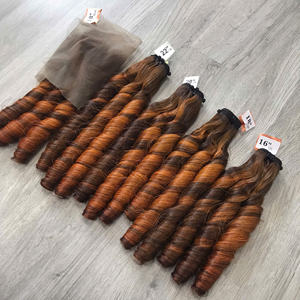 ผมหยิกเด้งสีส้มสำหรับต่อผมคนจากเวียดนามขายส่ง - Product Image 3