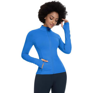 Chaqueta de Yoga Convertible para Mujer con Mangas Desmontables, Chaleco Ajustado Ligero y Versátil para Entrenamiento - Product Image 5