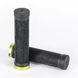 Mountain Bike Bicycle Cycling Double Lock-on Handlebar Grips