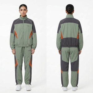 Conjunto Deportivo Cortavientos Color Block para Niños - Precio al por Mayor - Product Image 5