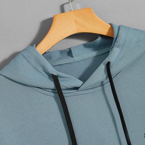 Sweat-shirt à capuche décontracté léger style coréen, personnalisable, prix abordable, faible MOQ, vente en gros - Product Image 2