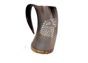 PRODUCTO personalizado Hecho a mano Natural vikingo tallado beber cuerno cerveza y taza de café para restaurantes de hotel en casa de - Product Image 6