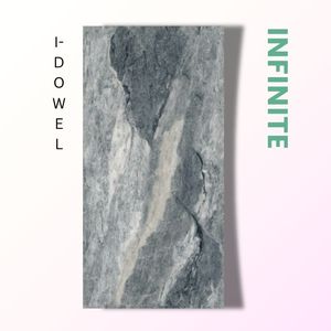 Azulejos de Porcelana Mate Infinitos I-DOWEL 600x1200, Textura de Imitación de Piedra, Azulejos para Paredes y Pisos Interiores, Diseño Minimalista - Product Image 1