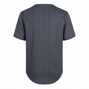 Maillot de baseball personnalisé pour homme, manches courtes, col mandarin, sublimation, tissu athlétique respirant 220g, uniforme d'équipe - Product Image 3
