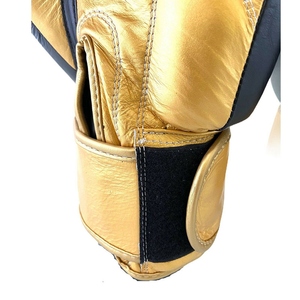 Guantes de Boxeo Negros y Dorados de Alta Calidad, Diseño Personalizado, Guantes de Sparring, Modelo RL-BG-41, Superventas - Product Image 4