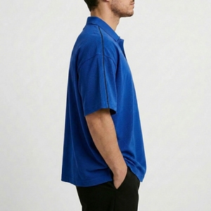 เสื้อเชิ้ตแขนสั้นผู้ชายทรงปกติ สีพื้น ติดกระดุม คอปก สวมใส่สบายทุกวัน ผ้าฝ้าย 100% ระบายอากาศได้ดี เป็นมิตรต่อสิ่งแวดล้อม - Product Image 4