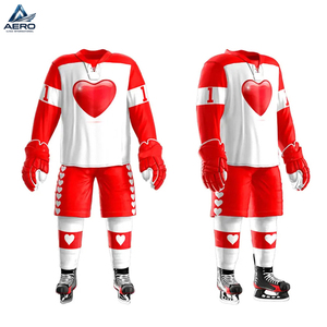 Conjunto de Jersey y Pantalones Cortos Sublimados Personalizados, en Color Rojo y Blanco, Servicio OEM ODM, Cómodos, Nueva Llegada, para Deportes de Equipo - Product Image 2