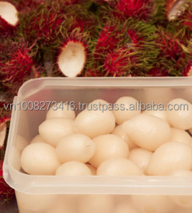 Frozen Rambutan Fruit with White Flesh on Glass Plate KMI Brand Grade a <b>2kg</b> From Dong Nai Vietnam - Product Image 2