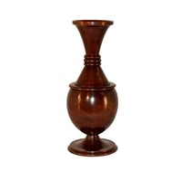 Vas Lantai Art Deco Kayu Bambu Buatan Tangan yang Elegan 100% Alami Ramah Lingkungan Dekoratif Pernikahan Multi-Acara Dapat Disesuaikan H