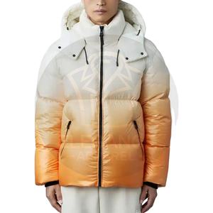 2025 nouveauté grande taille hiver brillant toile rembourré avant imperméable respirant décontracté extérieur matelassé à capuche doudoune - Product Image 5
