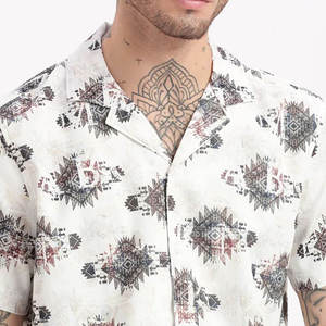 Conjunto de Ropa de Playa para Vacaciones, Camisa y Pantalones Cortos Transpirables, Conjunto de Dos Piezas, Atuendo de Verano a la Moda, Conjunto de Playa de Estilo Tropical al por Mayor - Product Image 2